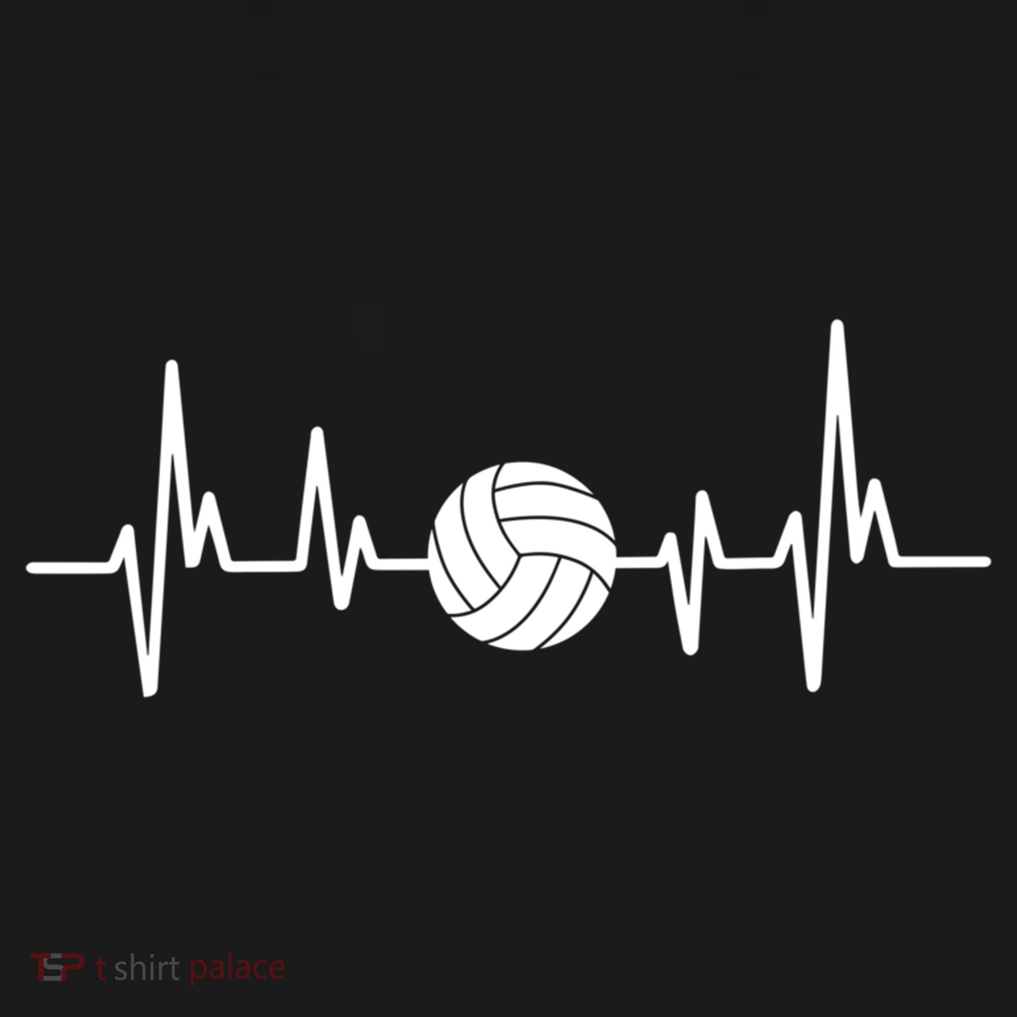 Volleyball Heartbeagift Volleyball Lover Gift Women's Hoodie