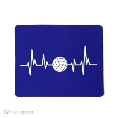 Volleyball Heartbeagift Volleyball Lover Gift Mousepad