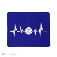 Volleyball Heartbeagift Volleyball Lover Gift Mousepad thumb 0
