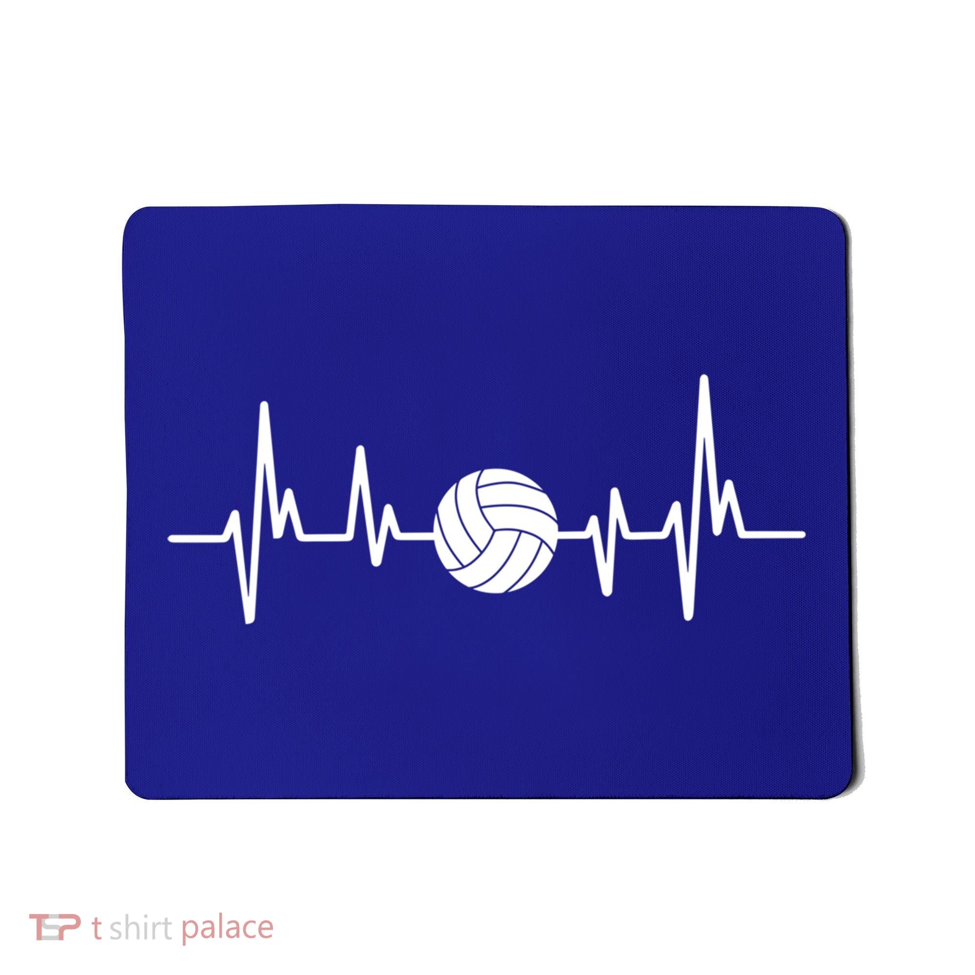 Volleyball Heartbeagift Volleyball Lover Gift Mousepad