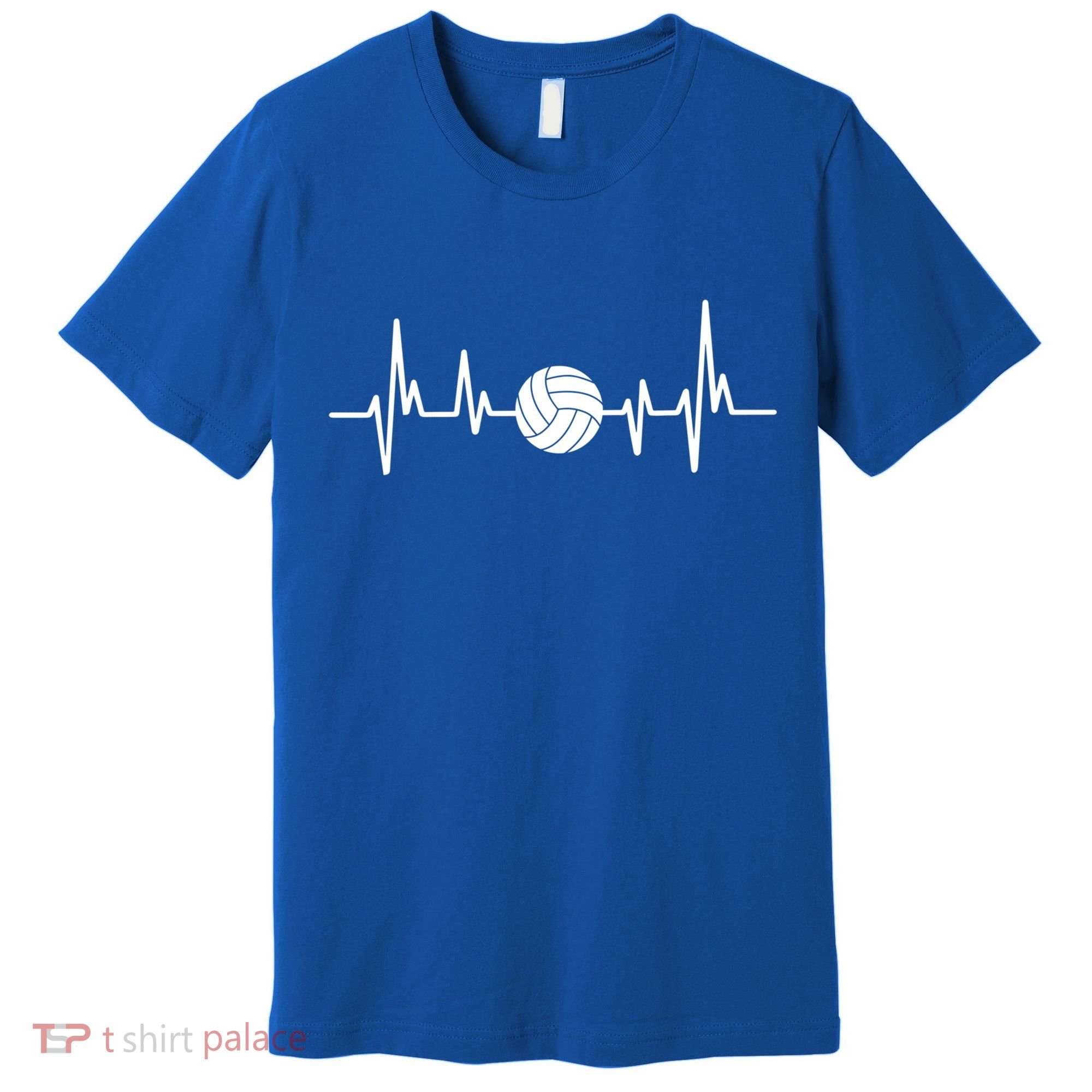 Volleyball Heartbeagift Volleyball Lover Gift Premium T-Shirt