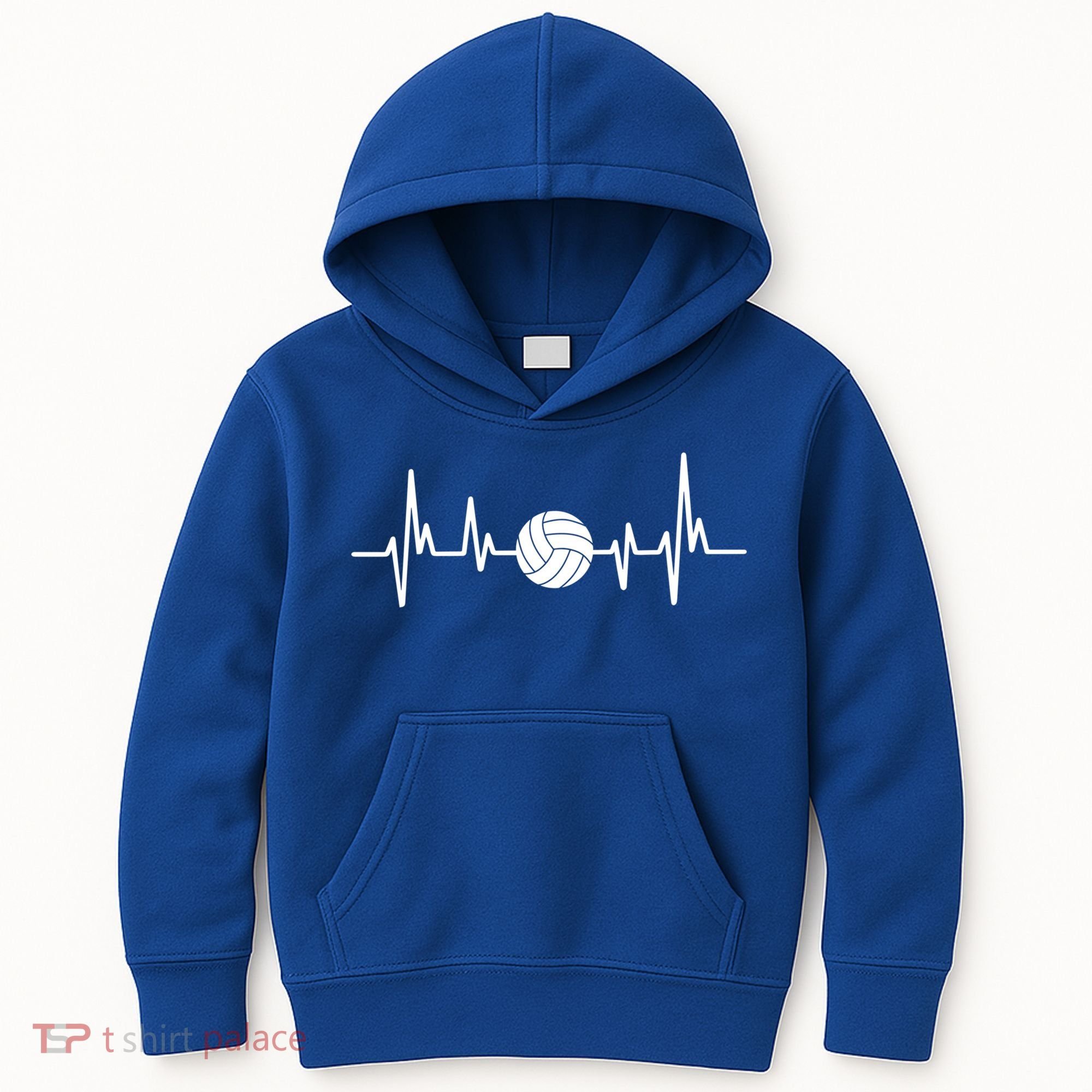 Volleyball Heartbeagift Volleyball Lover Gift Kids Hoodie