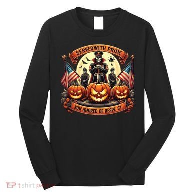 Veterans Halloween Long Sleeve Shirt