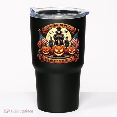Veterans Halloween Tumbler