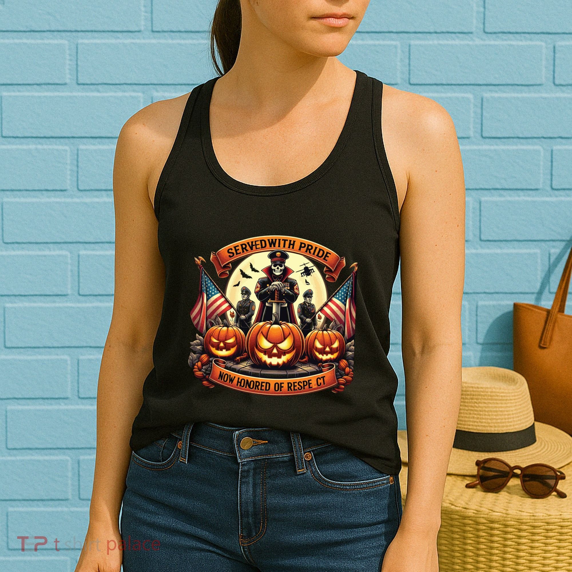 Veterans Halloween Women's Tank Top