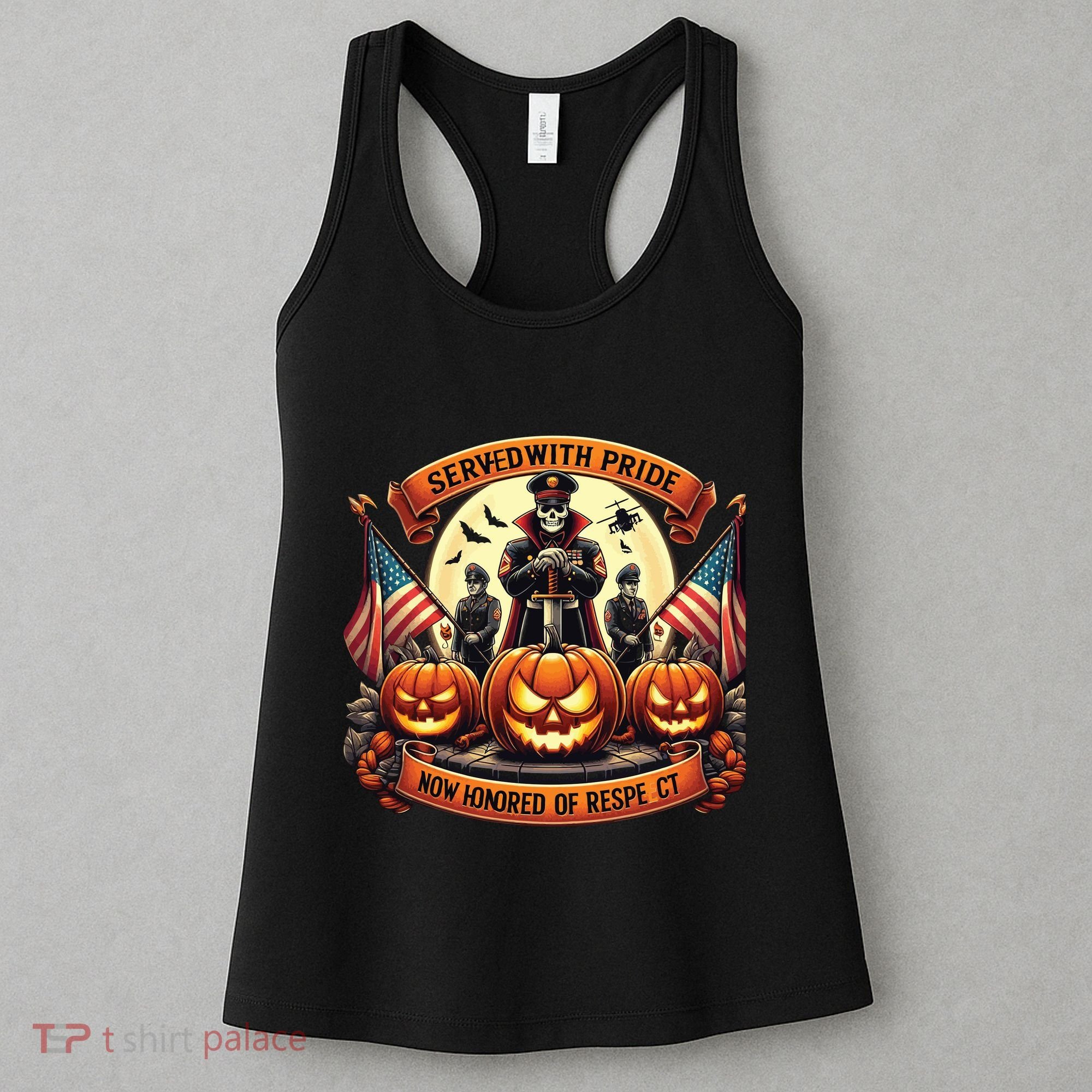 Veterans Halloween Women's Tank Top