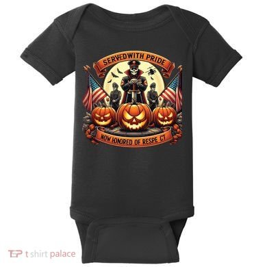 Veterans Halloween Baby Bodysuit