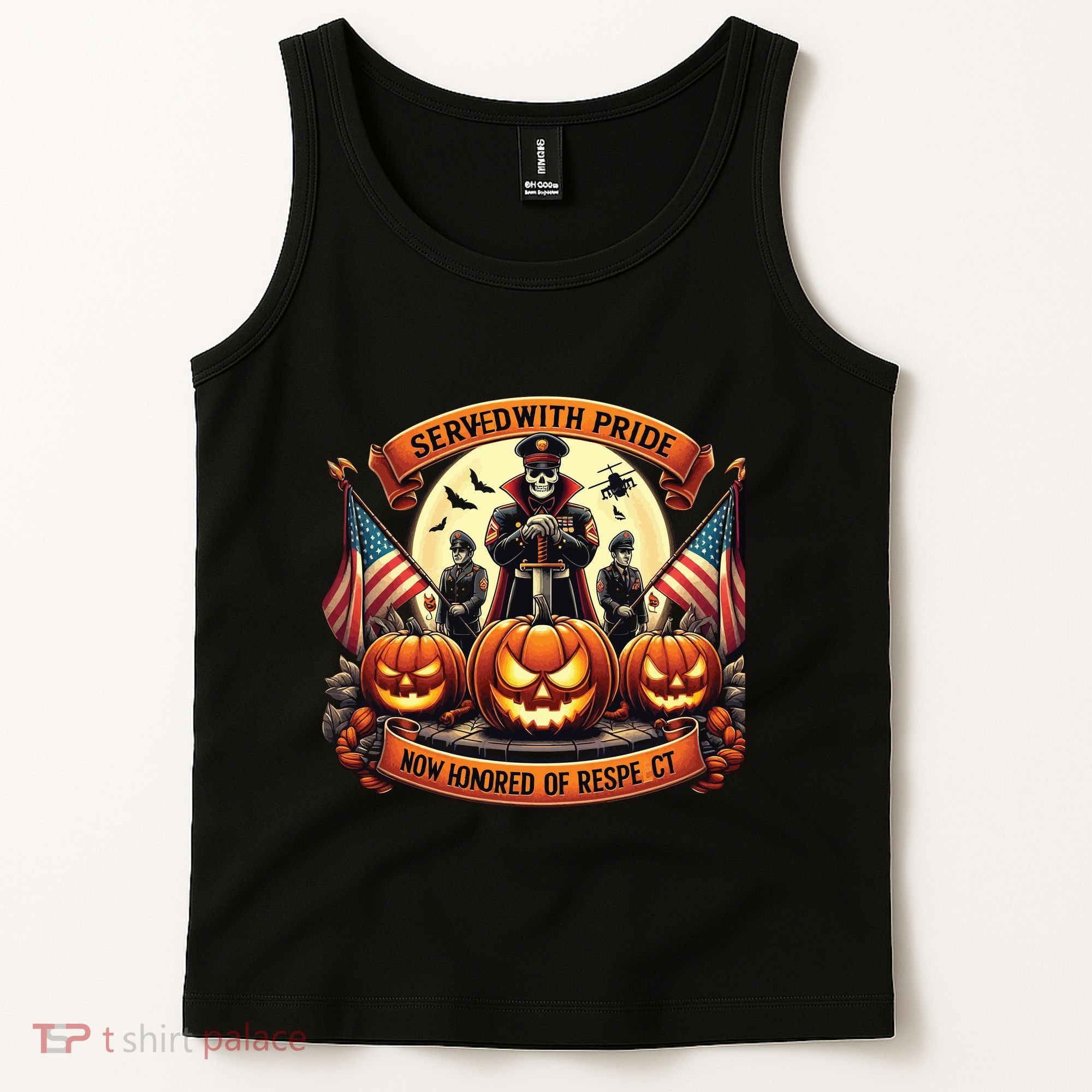 Veterans Halloween Tank Top