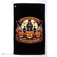 Veterans Halloween Golf Towel thumb 0