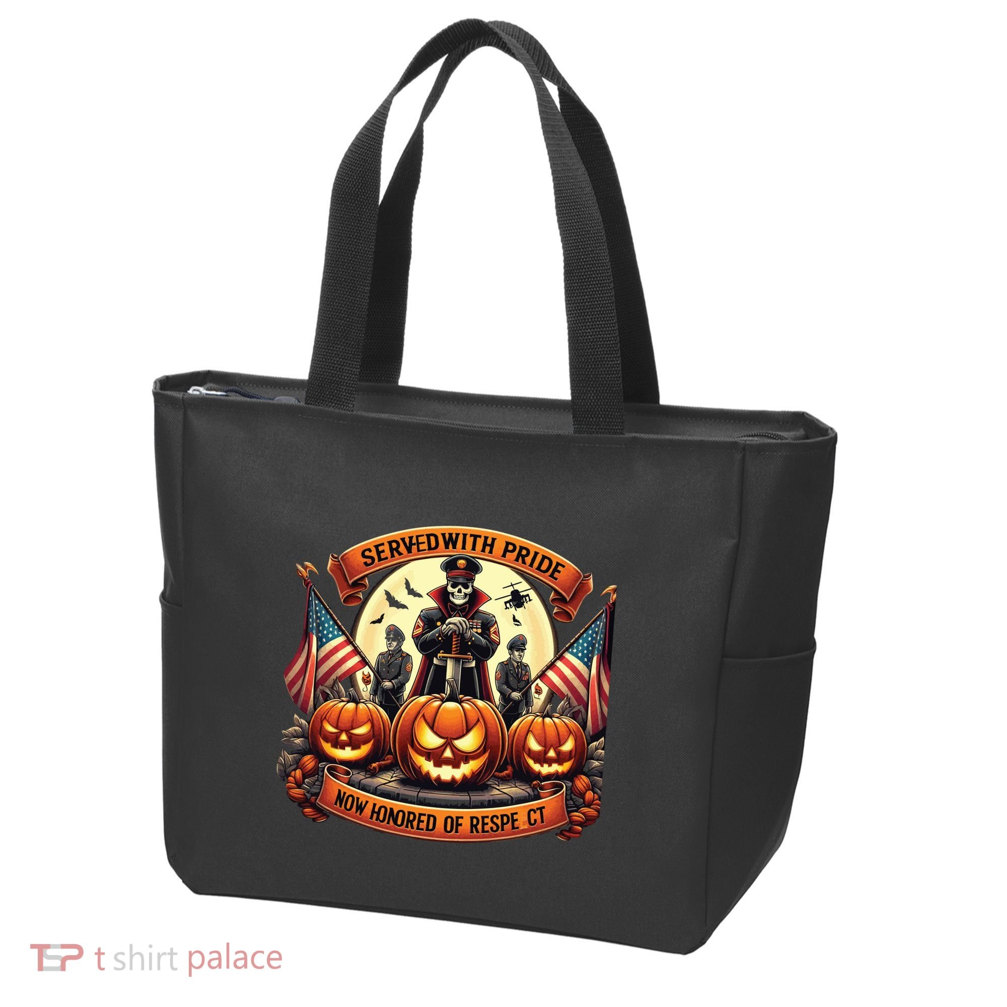 Veterans Halloween Tote Bag
