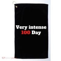 Very Intense 100 Days Golf Towel thumb 0