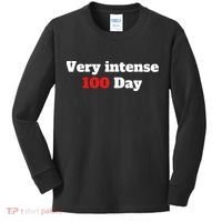 Very Intense 100 Days Kids Long Sleeve Shirt thumb 0