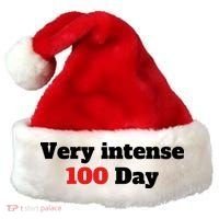 Very Intense 100 Days Santa Hat thumb 0