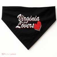 Virginia Is 4 Lovers Outdooors VA For Home Virginians USA-Made Doggie Bandana thumb 0