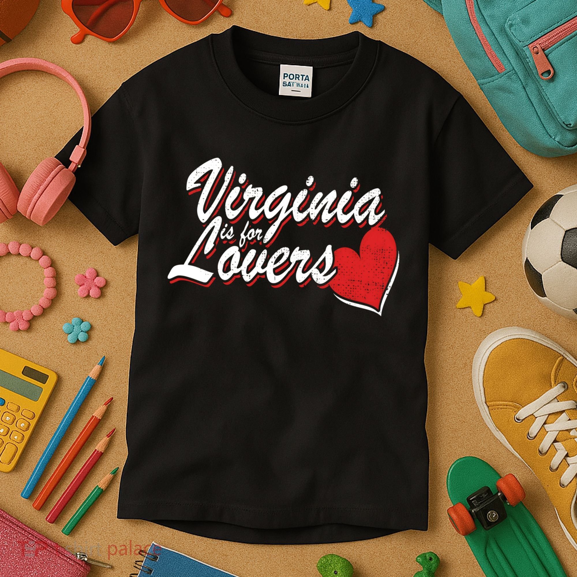 Virginia Is 4 Lovers Outdooors VA For Home Virginians Kids T-Shirt