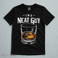Vintage I'm A Neat Guy Funny Whiskey Bourbon Drinker T-Shirt thumb 5