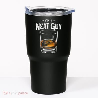 Vintage I'm A Neat Guy Funny Whiskey Bourbon Drinker Tumbler