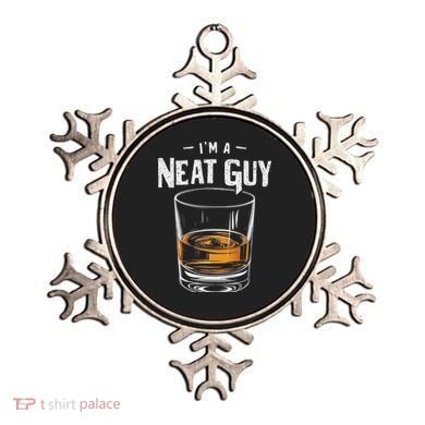 Vintage I'm A Neat Guy Funny Whiskey Bourbon Drinker Ornament