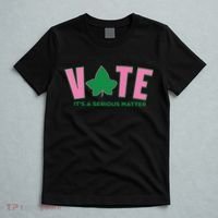 Vote Its A Serious Matter Green T-Shirt thumb 5