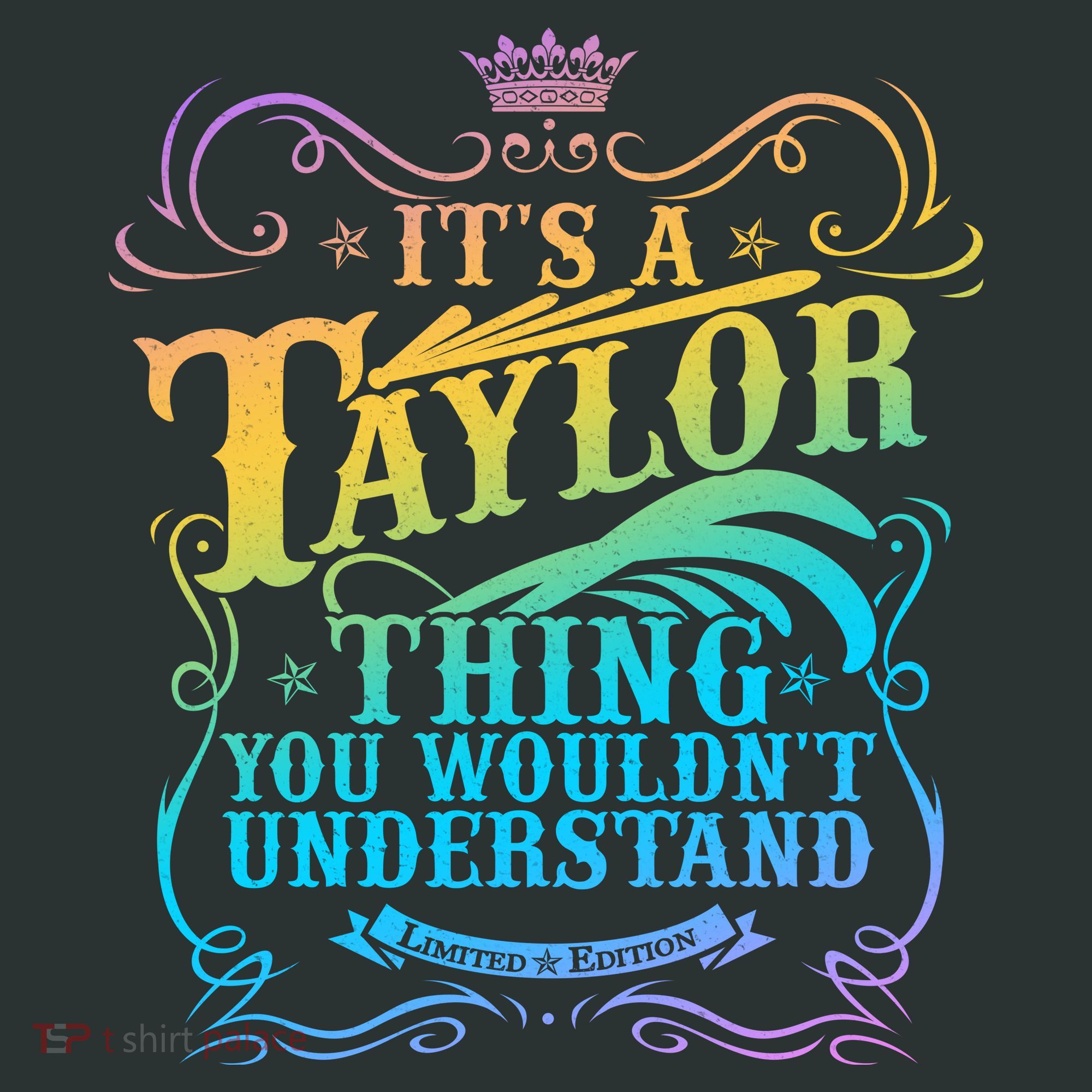 Vintage Its A Taylor Thing You Wouldnt Understand T-Shirt