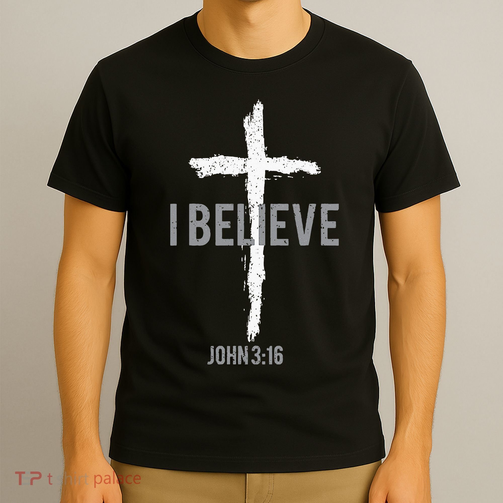 Vintage I Believe John 3_16 Christian T-Shirt