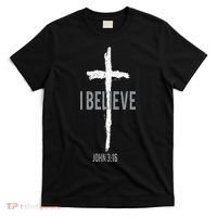 Vintage I Believe John 3_16 Christian T-Shirt thumb 0