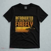 Vintage Introverted Browncoat Firefly Space Sci Fi T-Shirt thumb 5