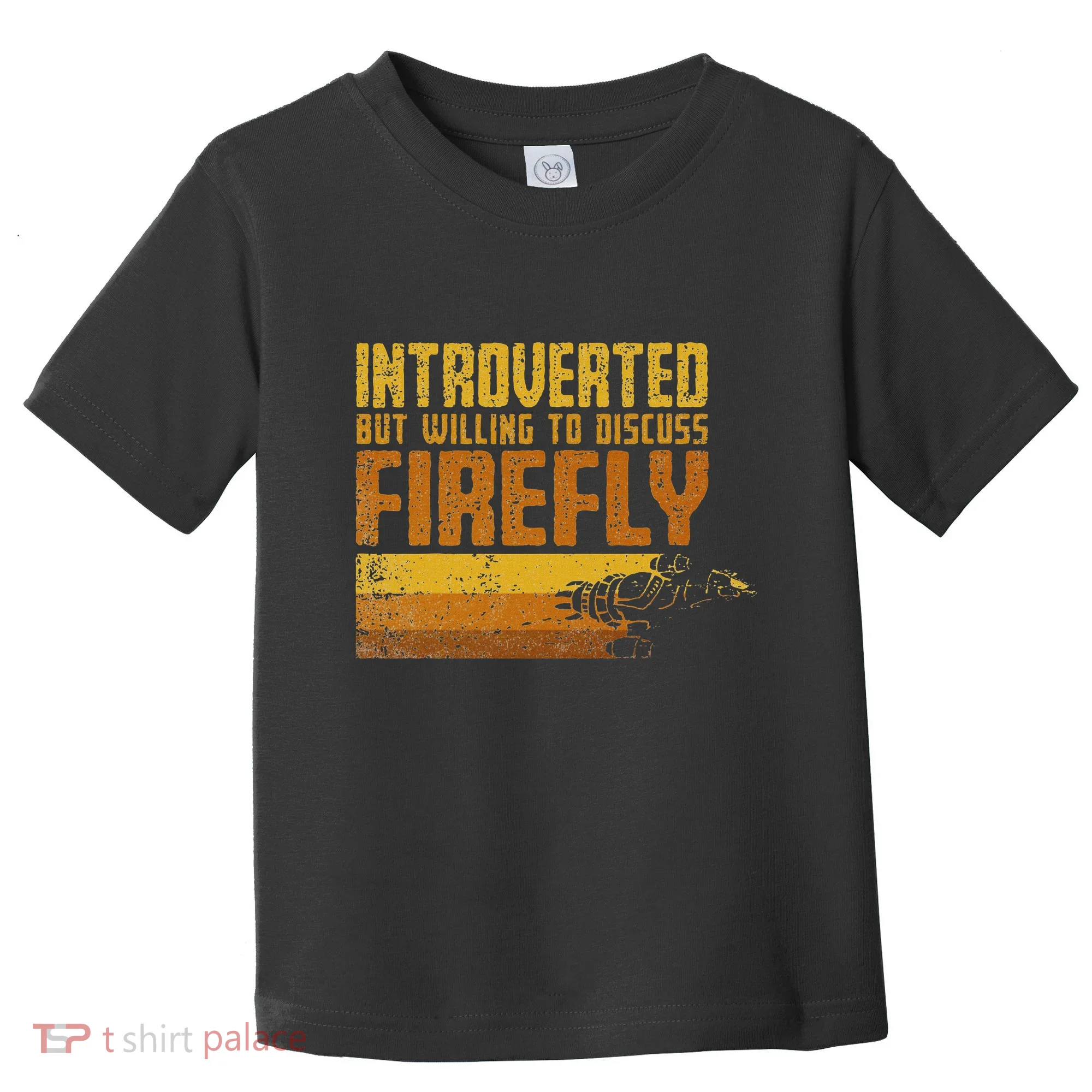 Vintage Introverted Browncoat Firefly Space Sci Fi Toddler T-Shirt