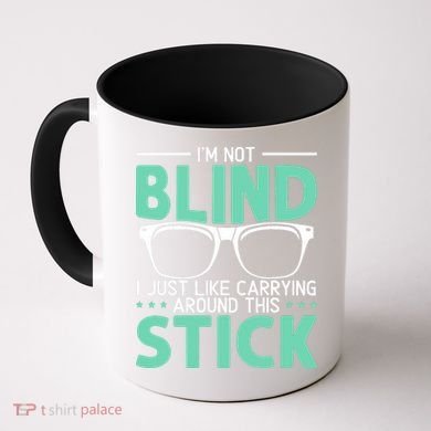Visually Impaired Braille Visual Blind Awareness Coffee Mug