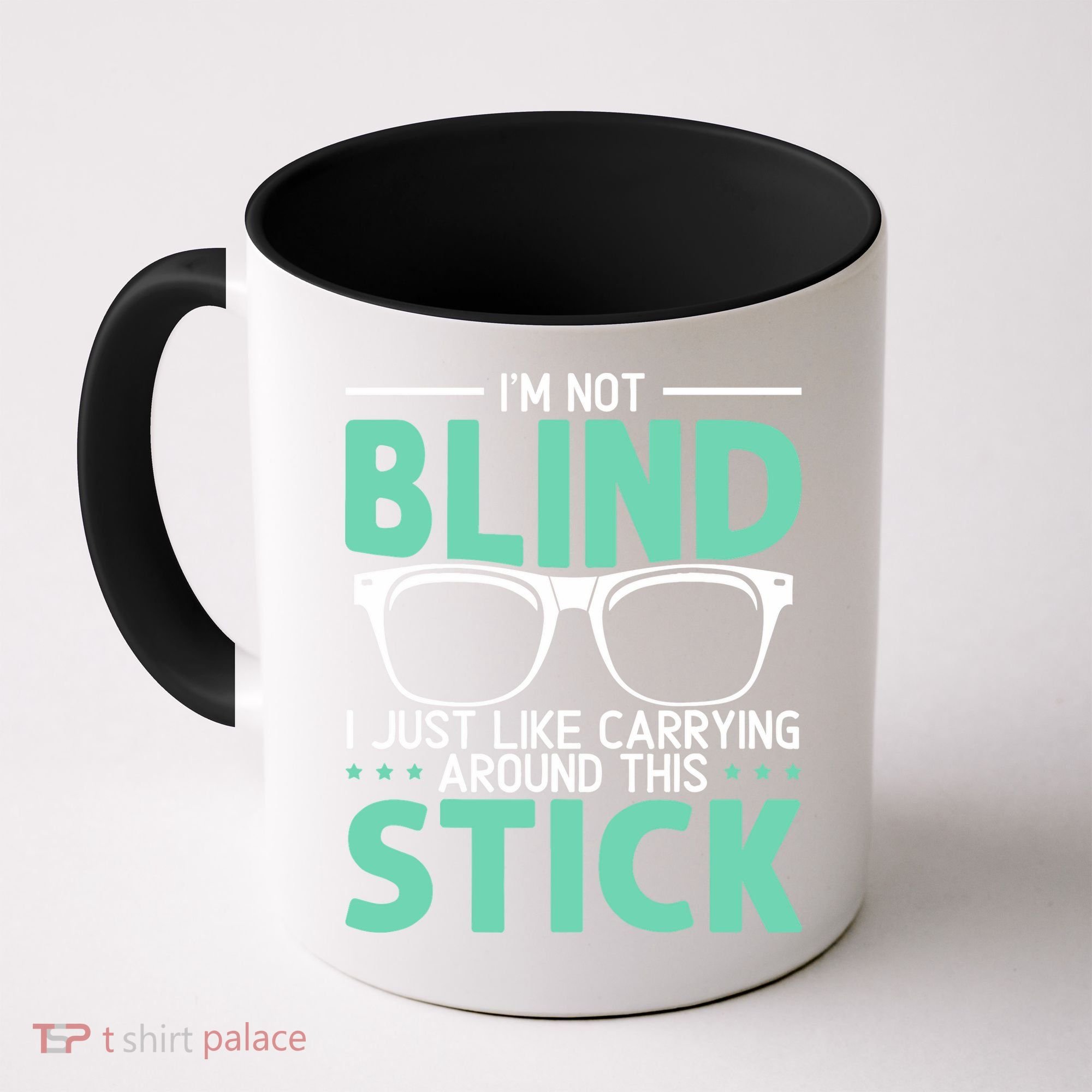 Visually Impaired Braille Visual Blind Awareness Coffee Mug