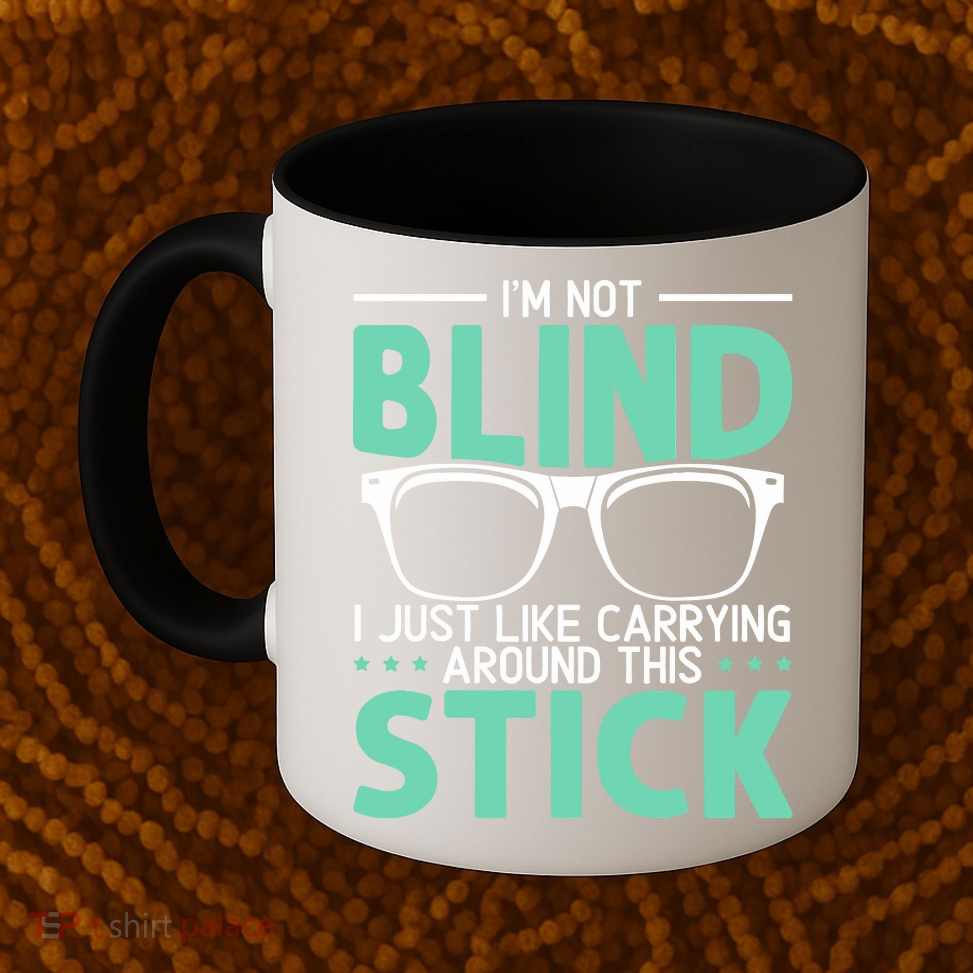 Visually Impaired Braille Visual Blind Awareness Coffee Mug