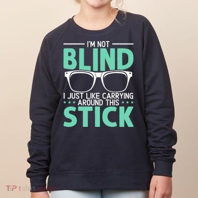 Visually Impaired Braille Visual Blind Awareness Women's Sweatshirt