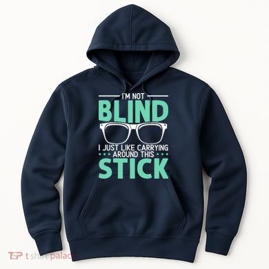 Visually Impaired Braille Visual Blind Awareness Hoodie