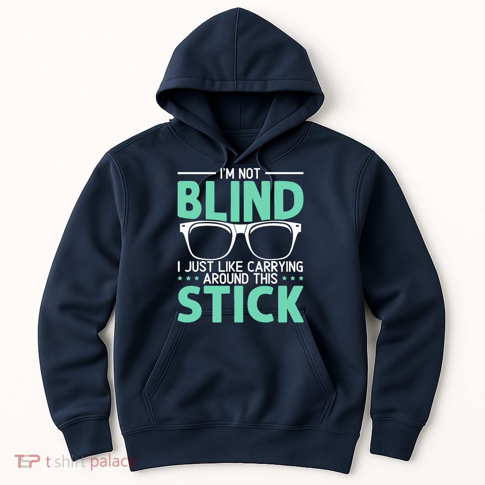 Visually Impaired Braille Visual Blind Awareness Hoodie