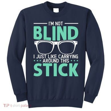 Visually Impaired Braille Visual Blind Awareness Sweatshirt