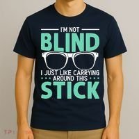 Visually Impaired Braille Visual Blind Awareness T-Shirt thumb 3