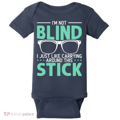 Visually Impaired Braille Visual Blind Awareness Baby Bodysuit
