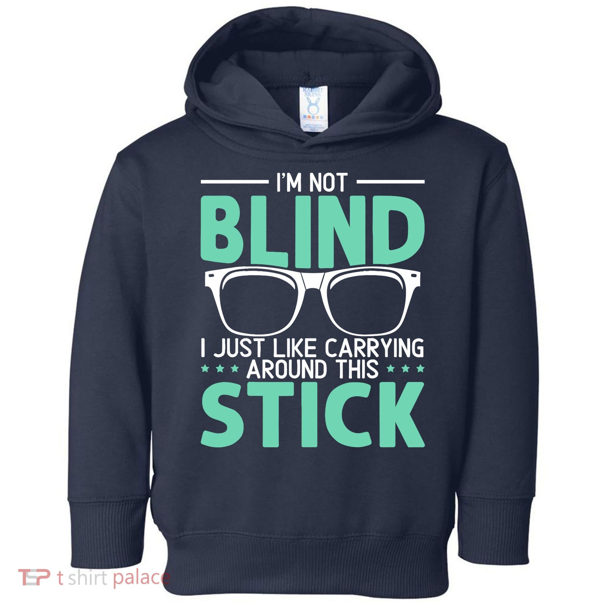 Visually Impaired Braille Visual Blind Awareness Toddler Hoodie