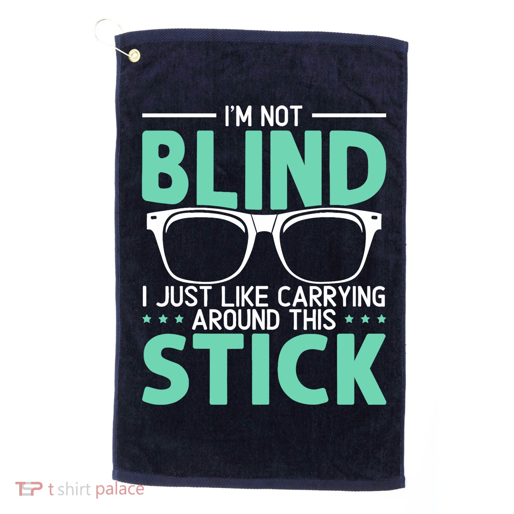 Visually Impaired Braille Visual Blind Awareness Golf Towel