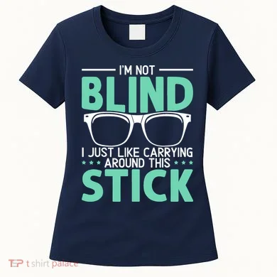 Visually Impaired Braille Visual Blind Awareness Women's T-Shirt
