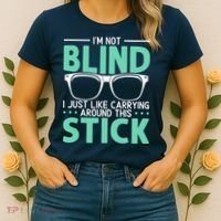 Visually Impaired Braille Visual Blind Awareness Women's T-Shirt thumb 2