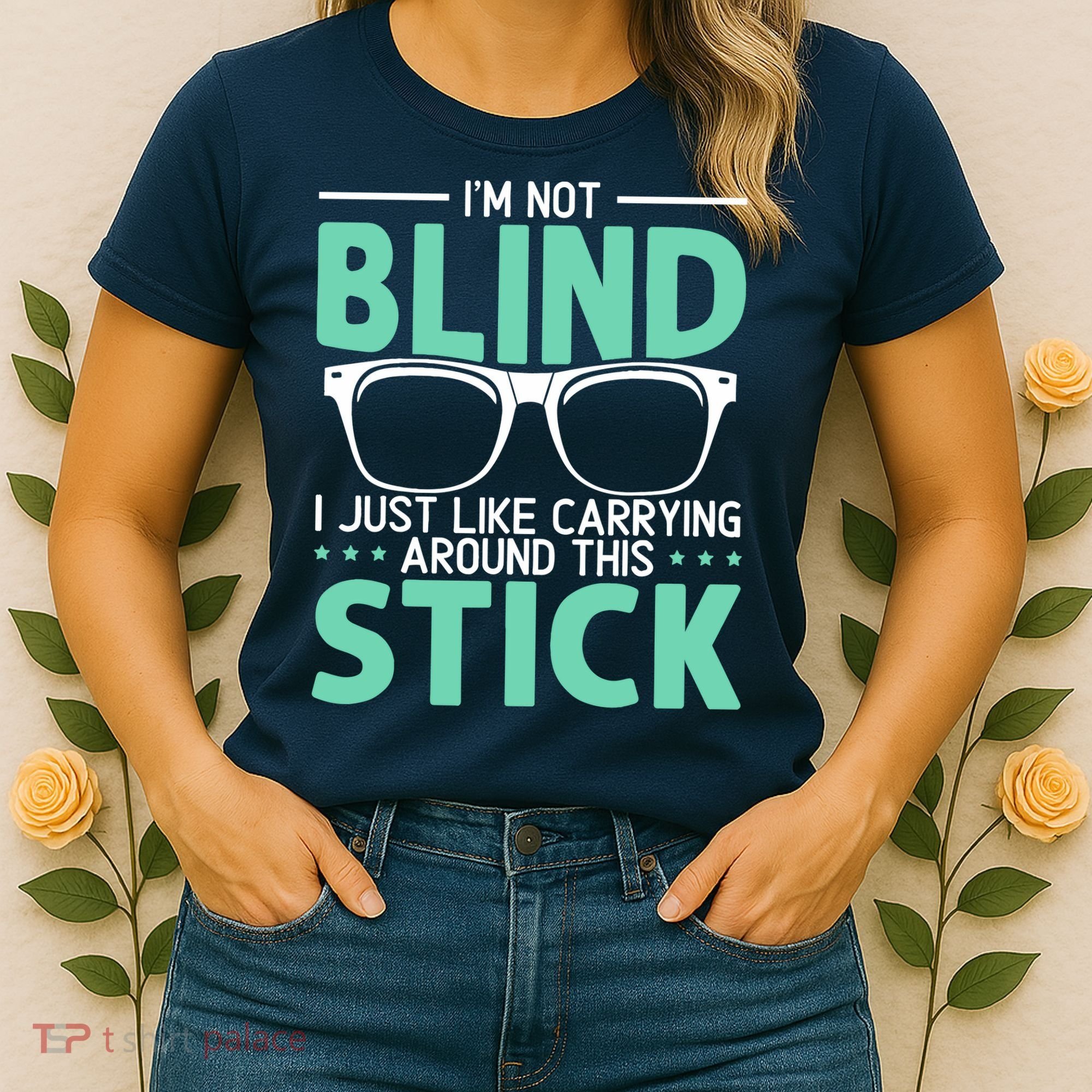 Visually Impaired Braille Visual Blind Awareness Women's T-Shirt