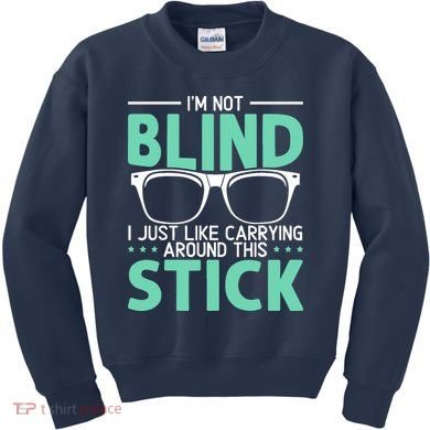 Visually Impaired Braille Visual Blind Awareness Kids Sweatshirt