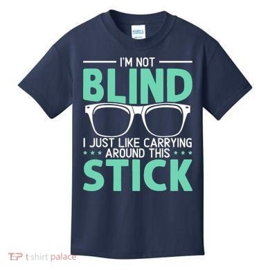 Visually Impaired Braille Visual Blind Awareness Kids T-Shirt