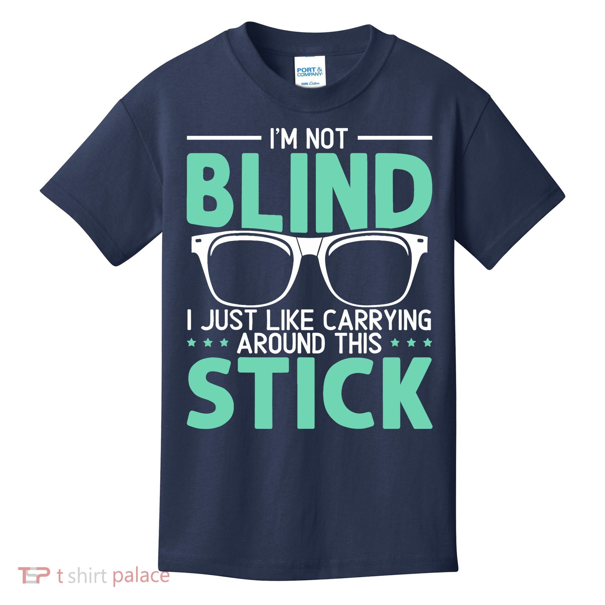 Visually Impaired Braille Visual Blind Awareness Kids T-Shirt