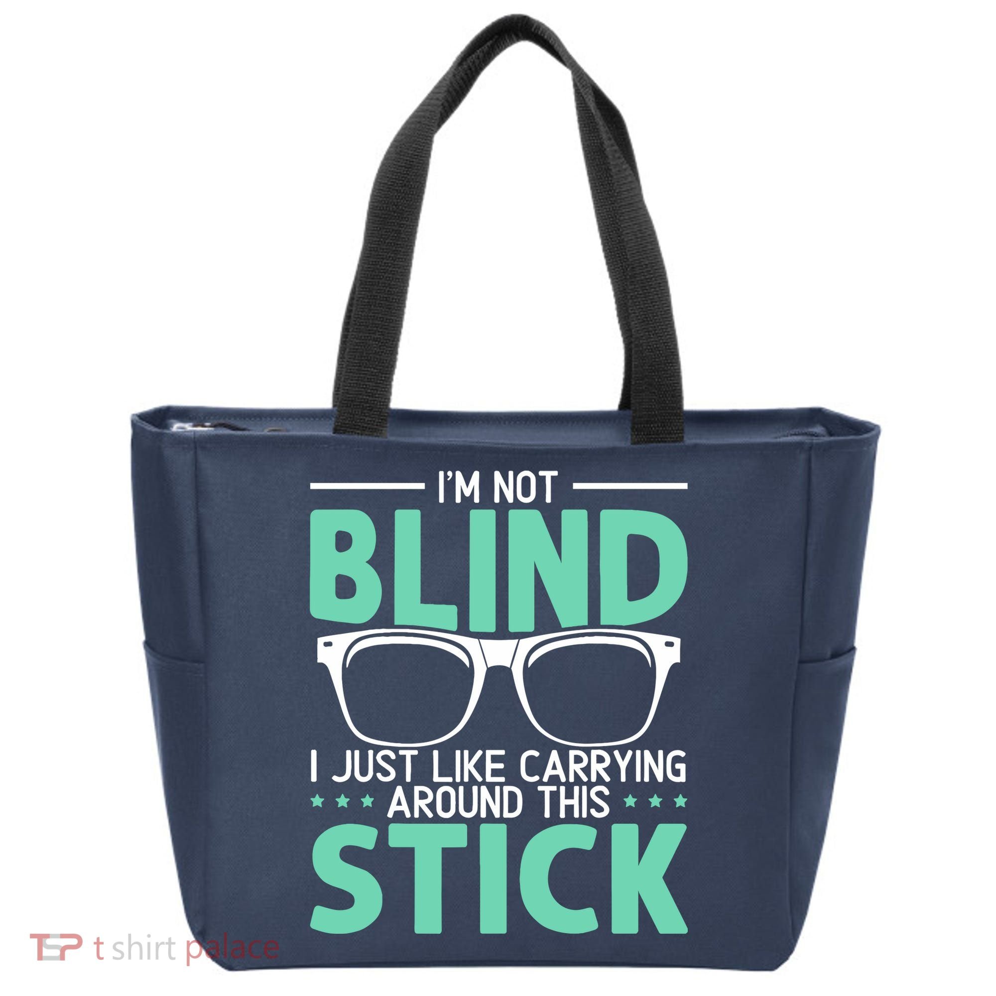 Visually Impaired Braille Visual Blind Awareness Tote Bag
