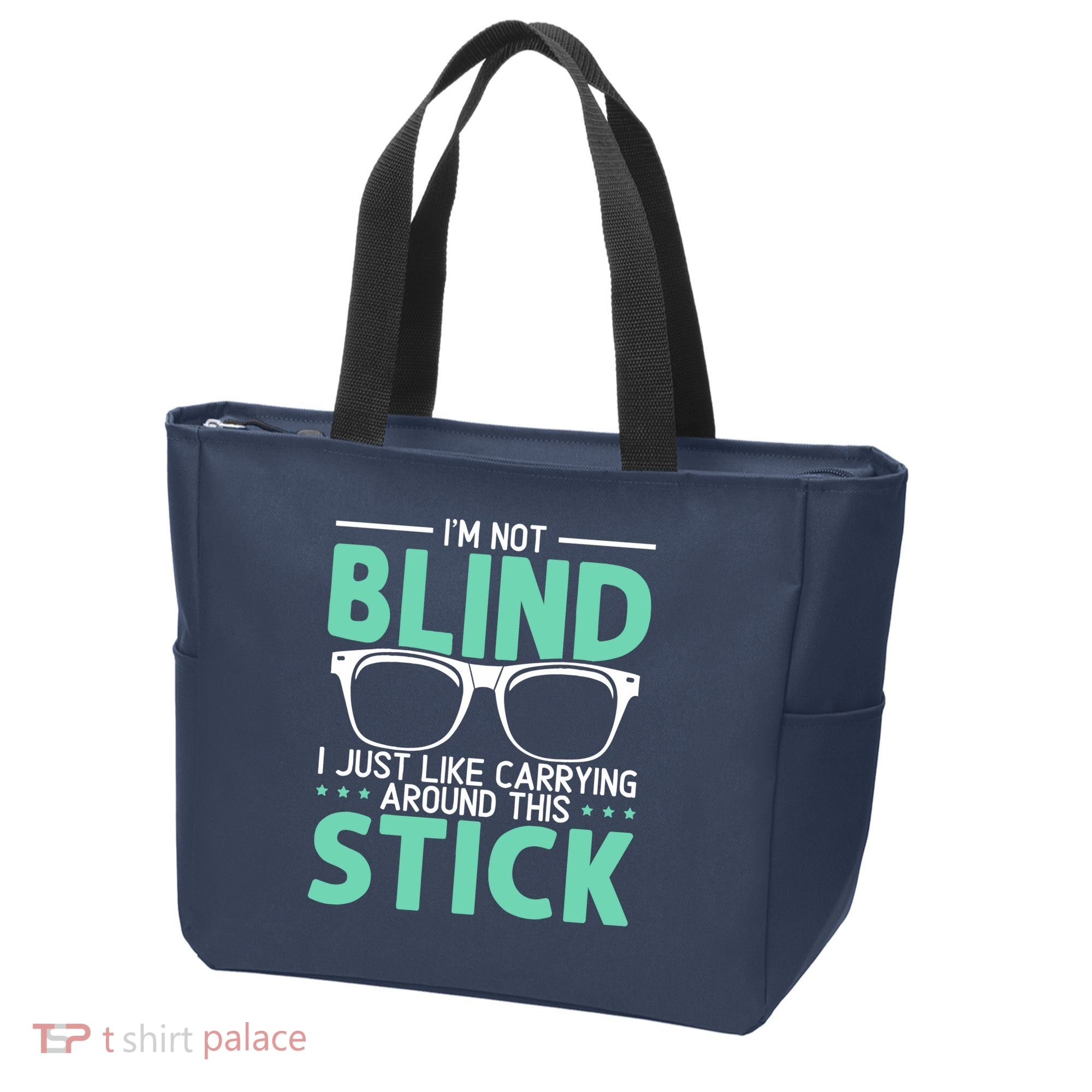 Visually Impaired Braille Visual Blind Awareness Tote Bag