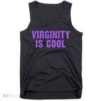 Virginity Is Cool, Rock This Funny Virgin Fashion Tank Top thumb 0