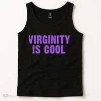 Virginity Is Cool, Rock This Funny Virgin Fashion Tank Top thumb 2