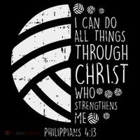 Volleyball I Can Do Things Bible Verse God Jesus Gift Coffee Mug thumb 5